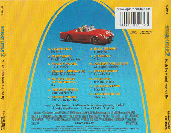 Various : Music From And Inspired By Stuart Little 2 (CD, Comp)