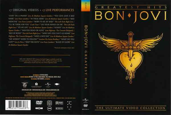 Bon Jovi : Greatest Hits: The Ultimate Video Collection (DVD-V, Comp, Multichannel, NTSC)