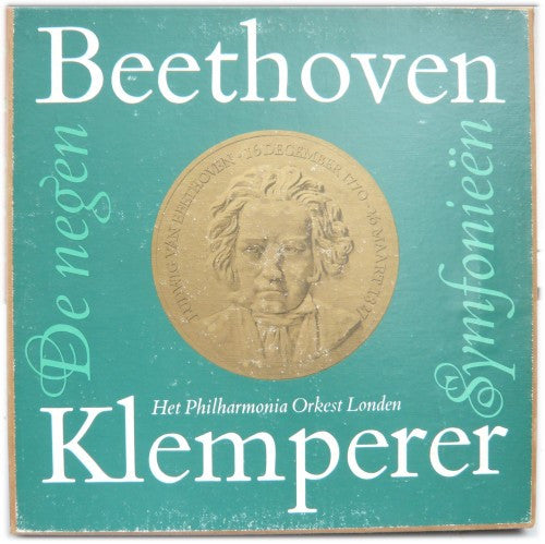 Ludwig Van Beethoven - Philharmonia Orchestra / Otto Klemperer : De Negen Symphonieën (8xLP + Box, Comp, Club)