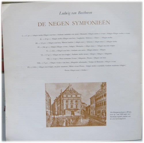 Ludwig Van Beethoven - Philharmonia Orchestra / Otto Klemperer : De Negen Symphonieën (8xLP + Box, Comp, Club)
