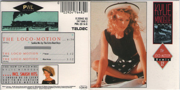 Kylie Minogue : The Loco-Motion Remix EP (CD, Mini, EP)