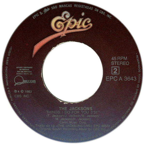 Michael Jackson : Thriller (Special Edit) (7", Single)