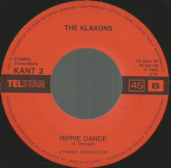 The Klaxons : Clap-Clap Sound (7", Single)