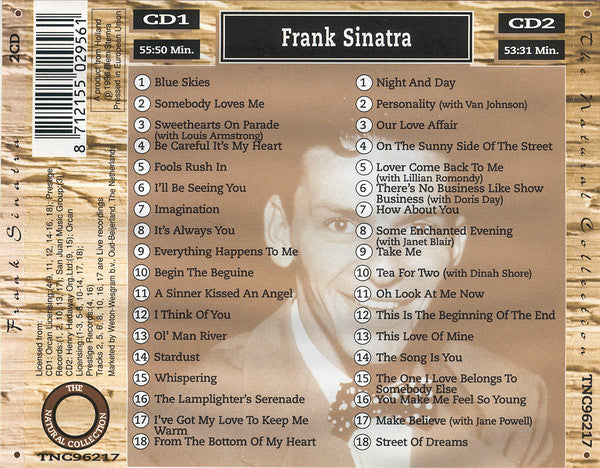 Frank Sinatra : The Natural Collection (2xCD, Comp)