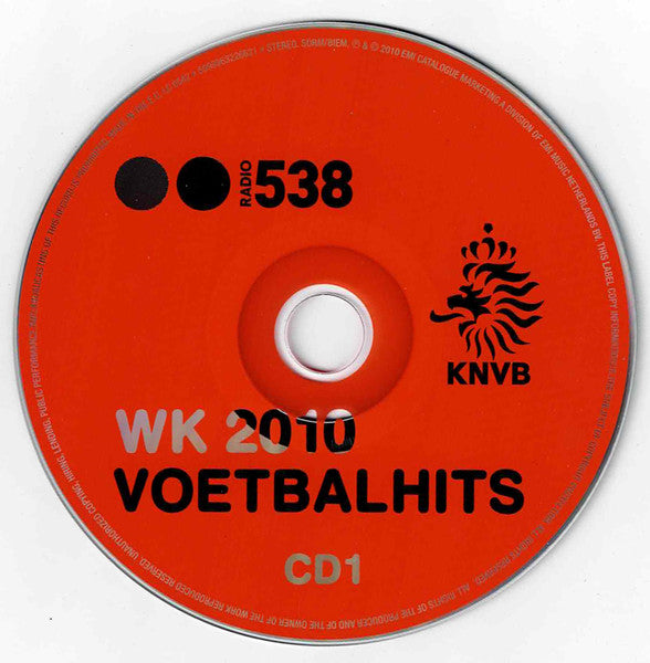 Various : 538 - WK 2010 Voetbalhits (2xCD, Comp)