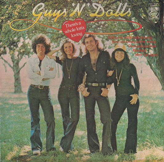 Guys 'n Dolls : There's A Whole Lotta Loving (LP, Comp)