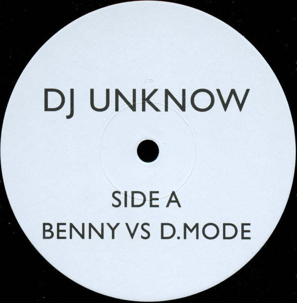 Benny Benassi vs. Depeche Mode / Eurythmics vs. Frankie Goes To Hollywood : Benny vs D.Mode / Sweet vs. Relax (12", Unofficial)