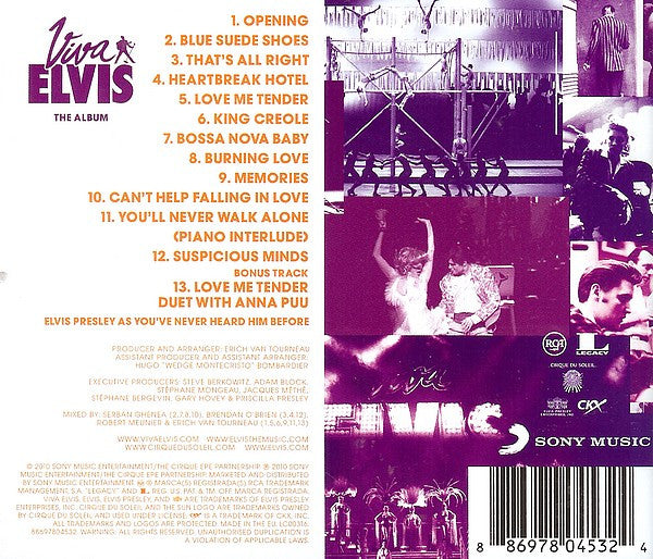 Elvis Presley : Viva Elvis (The Album) (CD, Album)