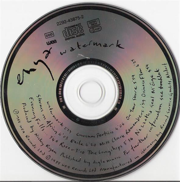 Enya : Watermark (CD, Album, RE)