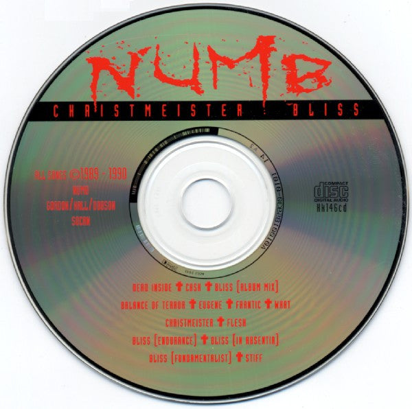 Numb : Christmeister / Bliss (CD, Comp)
