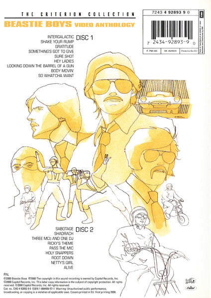 Beastie Boys : Video Anthology (2xDVD-V, Comp, Multichannel, PAL)