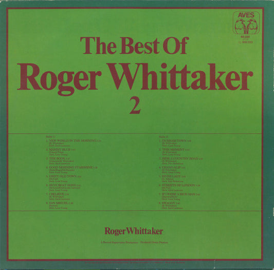 Roger Whittaker : The Best Of Roger Whittaker 2 (LP, Comp)