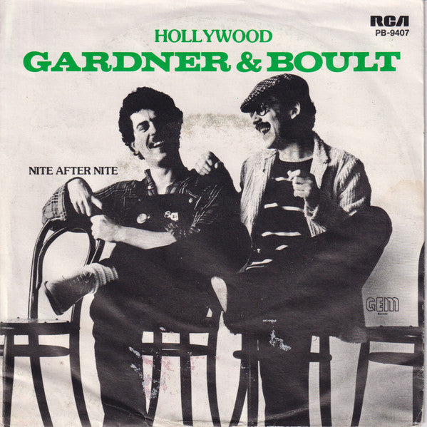 Gardner And Boult : Hollywood (7", Single)