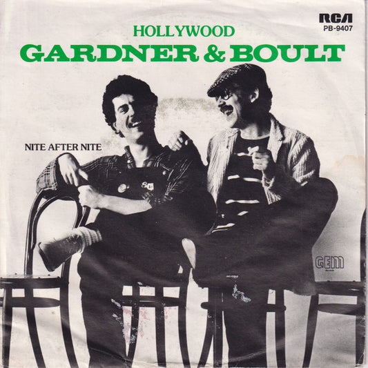 Gardner And Boult : Hollywood (7", Single)