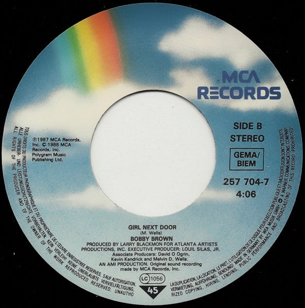 Bobby Brown : My Prerogative (7", Single)