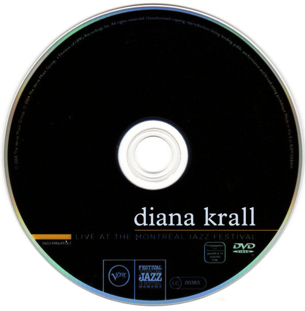 Diana Krall : Live At The Montreal Jazz Festival (DVD-V, RE, Multichannel, NTSC, Dua)