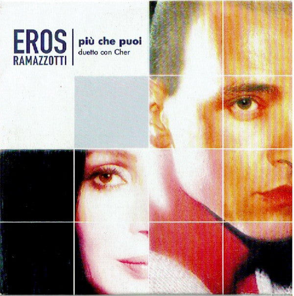 Eros Ramazzotti Duetto Con Cher : Più Che Puoi (CD, Single, Car)
