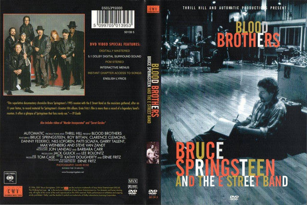Bruce Springsteen & The E-Street Band : Blood Brothers (DVD-V, RE, PAL)