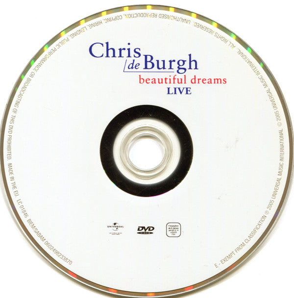 Chris de Burgh : Beautiful Dreams Live (DVD-V)