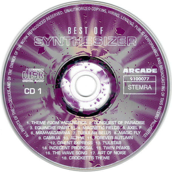 Star Inc. : Best Of Synthesizer (2xCD, Comp)