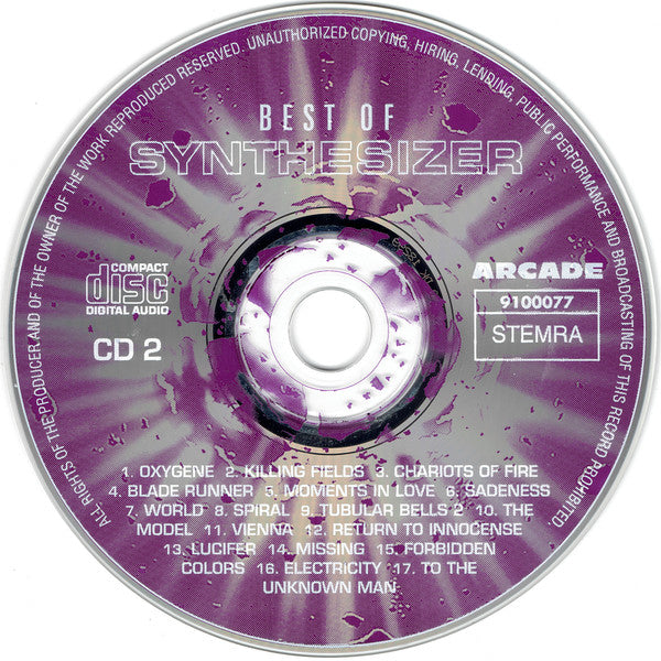 Star Inc. : Best Of Synthesizer (2xCD, Comp)