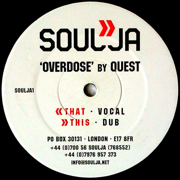 Quest (7) : Overdose (12")