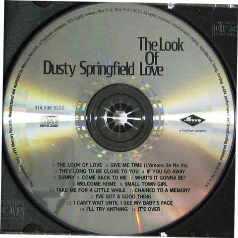 Dusty Springfield : The Look Of Love (CD, Album, RE, RM)