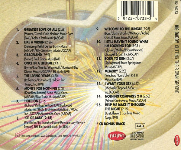 Big Daddy : Cutting Their Own Groove (CD, Album)