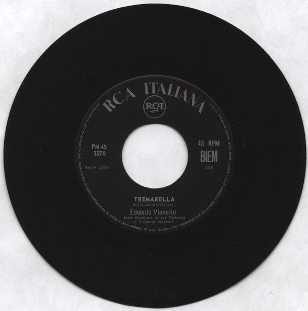 Edoardo Vianello : Tremarella (7", Mono)