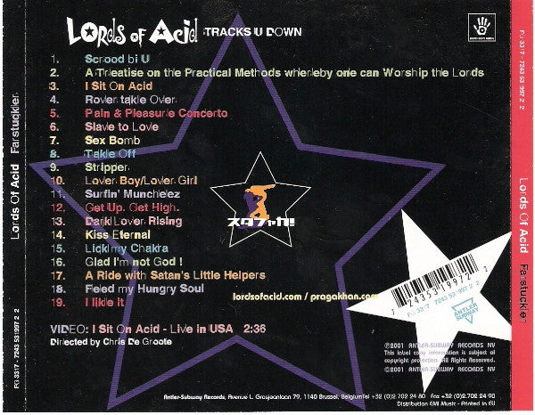 Lords Of Acid : Farstucker (CD, Album, Enh)