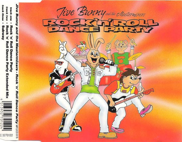 Jive Bunny And The Mastermixers : Rock 'N' Roll Dance Party (CD, Maxi)