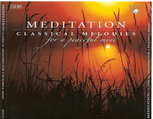 Various : Meditation - Classical Melodies For A Peaceful Mind (2xCD, Comp)