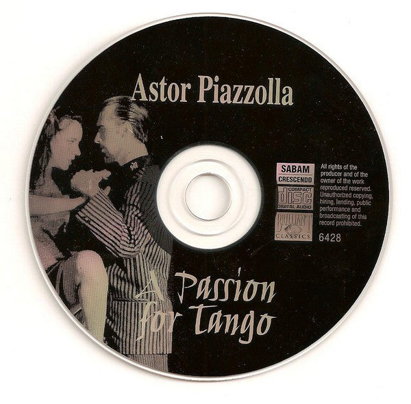 Trio Fundacion Astor Piazolla / Orquestra De Cámara Mayo : Astor Piazzolla - A Passion For Tango (CD, Album)