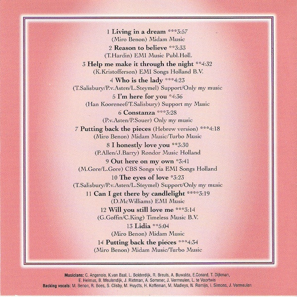 Vanessa (2) : I'm Here For You ... (CD, Album)