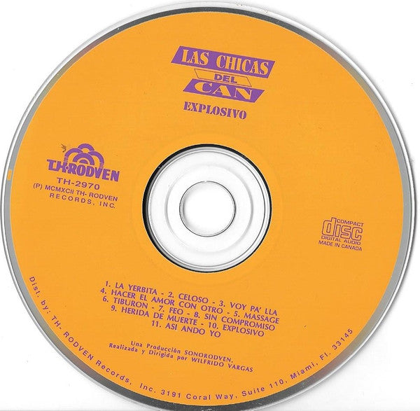 Las Chicas Del Can : Explosivo (CD, Album)