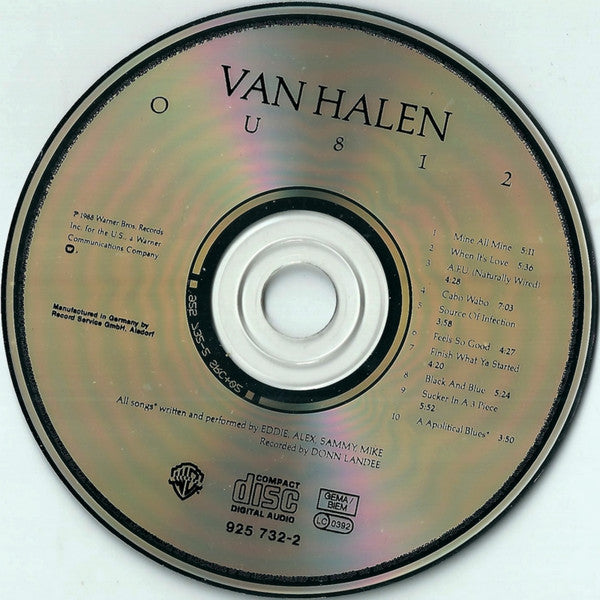 Van Halen : OU812 (CD, Album)