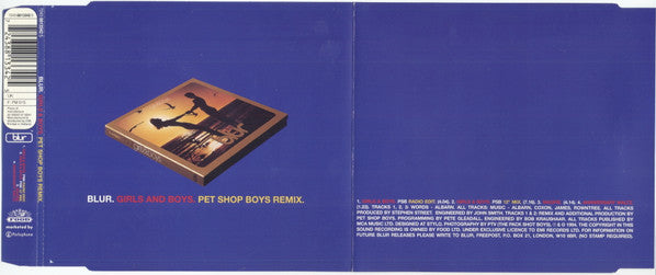 Blur : Girls & Boys (Pet Shop Boys Remix) (CD, Single)