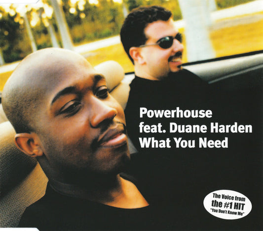 Powerhouse Feat. Duane Harden : What You Need (CD, Maxi)