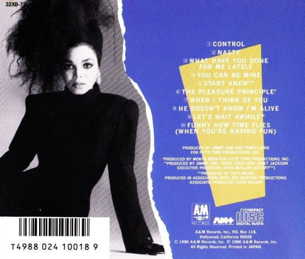 Janet Jackson : Control (CD, Album)