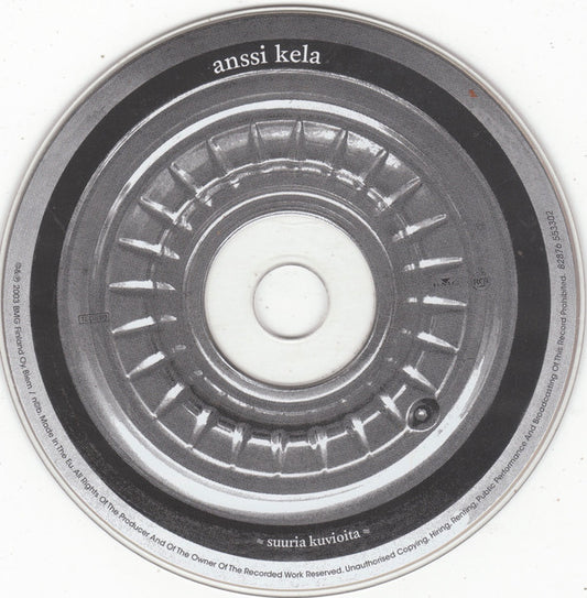 Anssi Kela : Suuria Kuvioita (CD, Album)