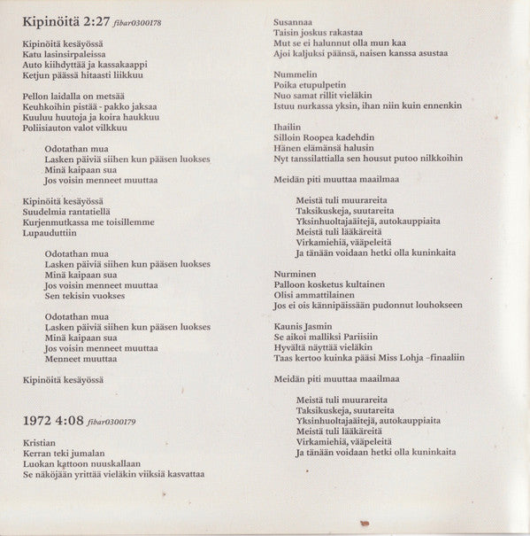 Anssi Kela : Suuria Kuvioita (CD, Album)