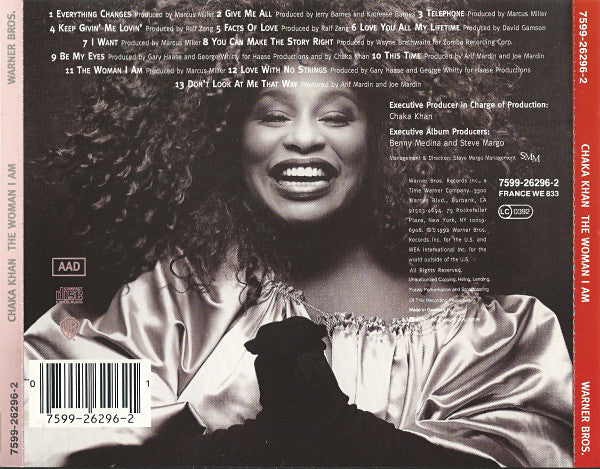 Chaka Khan : The Woman I Am (CD, Album)