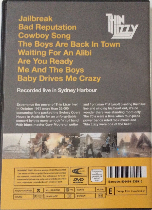 Thin Lizzy : The Boys Are Back In Town (DVD-V, PAL, Dol)