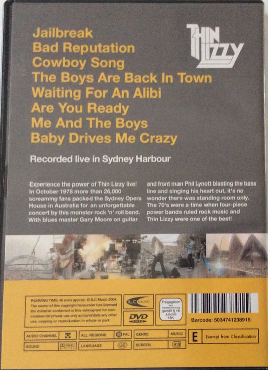 Thin Lizzy : The Boys Are Back In Town (DVD-V, PAL, Dol)