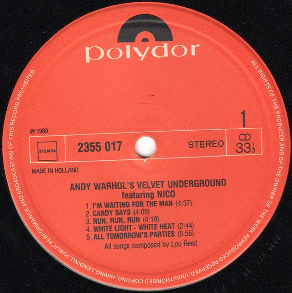 The Velvet Underground Featuring Nico (3) : Andy Warhol's Velvet Underground Featuring Nico (2xLP, Comp, RE, Gat)