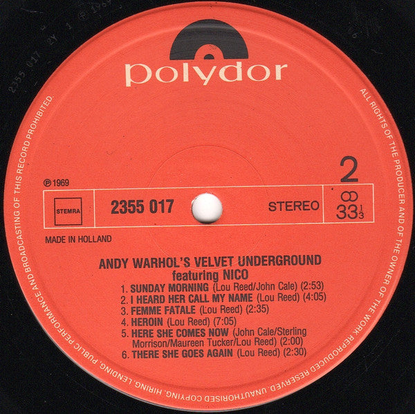 The Velvet Underground Featuring Nico (3) : Andy Warhol's Velvet Underground Featuring Nico (2xLP, Comp, RE, Gat)