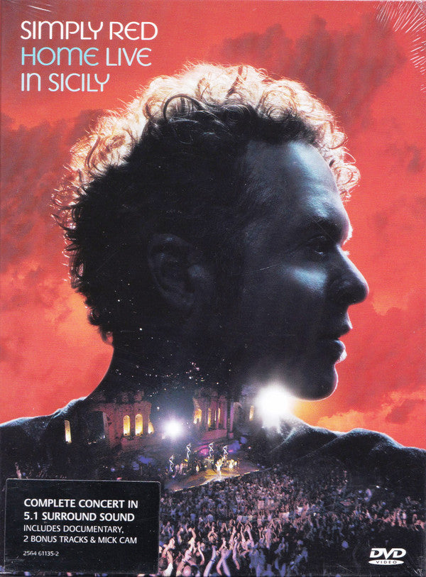Simply Red : Home (Live In Sicily) (DVD-V, Copy Prot., Multichannel, PAL)