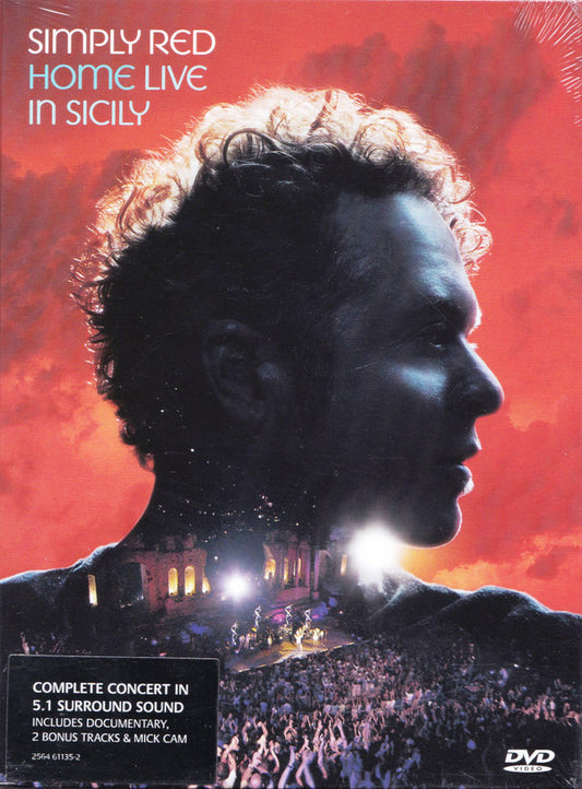 Simply Red : Home (Live In Sicily) (DVD-V, Copy Prot., Multichannel, PAL)