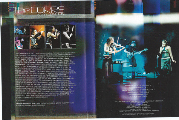 The Corrs : Live In London (DVD-V, RE, PAL)