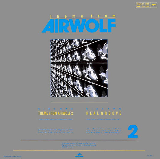 Kalle Trapp & Rolf Köhler : Theme From Airwolf 2 (12", Maxi)